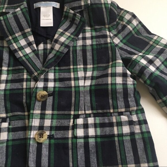 Janie and jack Plaid Blazer - Picture 4 of 10